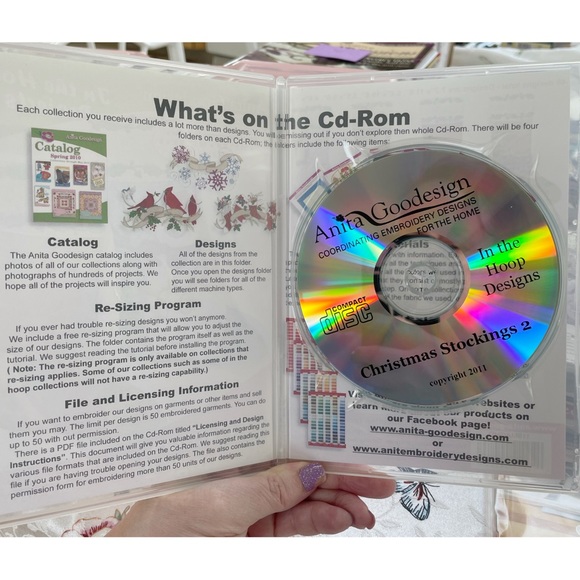 Anita Goodesign Machine Embroidery - Picture 3 of 3